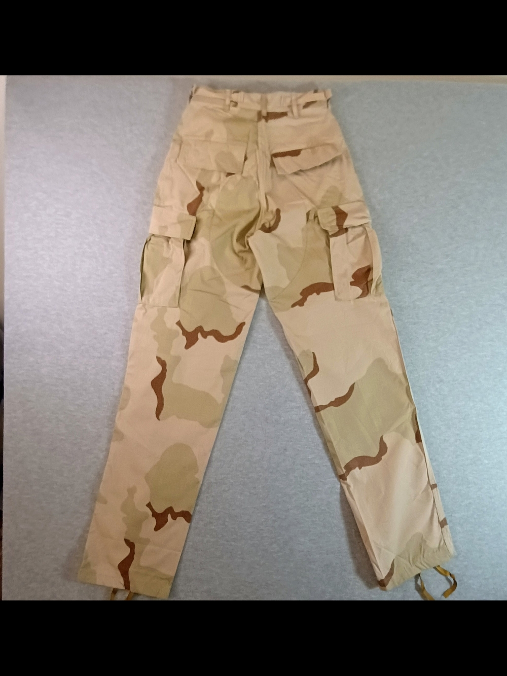 Women’s Desert Camo Cargo Trousers - Tan Camo Utility Pants